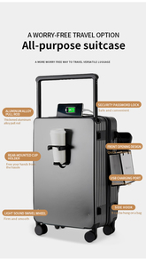 Valise <span class=keywords><strong>à</strong></span> roulettes TSA légère et durable <span class=keywords><strong>à</strong></span> ouverture frontale, 20 pouces, <span class=keywords><strong>en</strong></span> PC, unisexe, pour cabine, nouveau modèle, vente <span class=keywords><strong>en</strong></span> gros - Product Image 2
