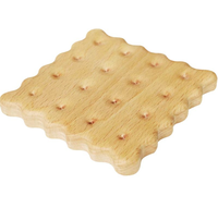 Sous-verre créatif en bois massif, design simple, isolant thermique, tapis anti-dérapant pour tasses à café et à eau, utilisation sur table à manger