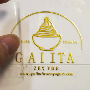 Pegatinas de Vinilo Personalizadas para Parachoques, Resistentes al Agua, Duraderas, Resistentes a los Rayos UV, con Estampado en Frío/Dorado, Calcomanías Pentagonales para Exposiciones al Aire Libre - Product Image 1