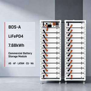 Module de batterie LiFePO4 BOS-A 7,68 kWh à montage en rack, 48 V, empilable, batterie commerciale basse tension pour système de stockage d'énergie solaire, prix usine - Product Image 4