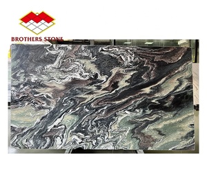 Mármol <span class=keywords><strong>Cipollino</strong></span> Ondulato Pulido en Oferta, Color Morado, Losas Negras Bosque Negro, Pisos Negros Cósmicos, Escaleras, Cocina, Comedor de Villa - Product Image 1