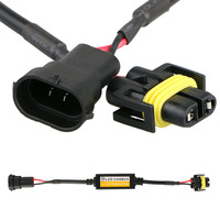Adaptateur Canbus H11 H8 H9 LED sans erreur pour kits d'ampoules de phares de SUV, feux antibrouillard, faisceau de câblage