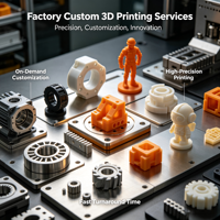 Service d'impression 3D personnalisé SLA SLS SLM Prototypage rapide pour pièces industrielles en plastique et en métal de haute précision