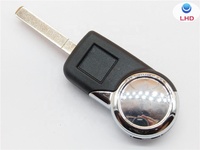Coquille de voiture 2 bouton 3 bouton flip key case pour Citroen DS3 à distance fob couverture