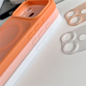 <span class=keywords><strong>Funda</strong></span> Mate Esmerilada para <span class=keywords><strong>iPhone</strong></span> 17 6 15 <span class=keywords><strong>14</strong></span> 13 <span class=keywords><strong>con</strong></span> Carga Inalámbrica, Cobertura Total <span class=keywords><strong>de</strong></span> Lente, Antigolpes y <span class=keywords><strong>Protector</strong></span> <span class=keywords><strong>de</strong></span> Cámara Extraíble - Product Image 3