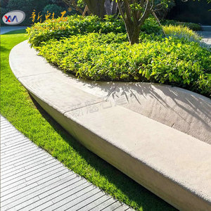 Nuevos Materiales de Construcción de Piedra UHPC, Banco de Jardín Resistente al Agua y a las Manchas, Asientos para Patio Exterior - Product Image 3