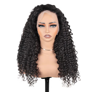 Hd Frontal fermeture en gros qualité supérieure faisant 13*4 613 fabricant suisse tressé pas cher 4 plumé dentelle perruque colle - Product Image 4