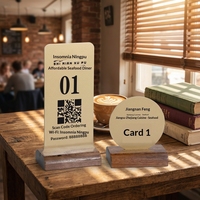 Plaque de numéro de table de restaurant en acier inoxydable, lettrage gravé, interdiction de fumer, contenu personnalisable, design rectangulaire doré pour