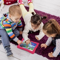 Tablette PRITOM K7 PRO 7 pouces 1 Go + 16 Go 0,3 Mpx + 2,0 Mpx 2800 mAh A50 Quad Core Enfants 7 pouces Epad Tablette Android pour l'éducation