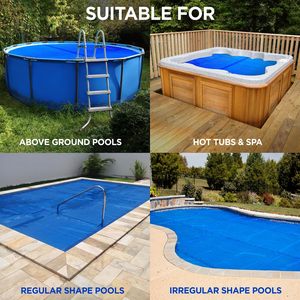 Écologique Durable de Haute Qualité Populaire Personnalisable Prix de Gros Couverture à Bulles Solaire Film PE <span class=keywords><strong>pour</strong></span> Piscines <span class=keywords><strong>Hors</strong></span> <span class=keywords><strong>Sol</strong></span> - Product Image 6