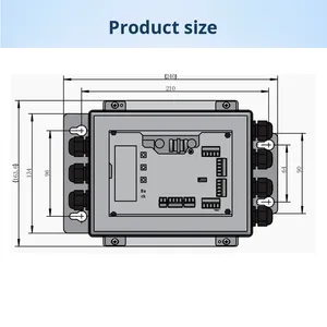 Báscula Transcell Americana T831-AJ, Nuevo Modelo, Puede Reemplazar a la TI-1500VC, Acero Inoxidable, Precisión del 0.02%, 220V - Product Image 2