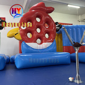 Pvc Team Building <span class=keywords><strong>jeux</strong></span> oiseaux spéciaux en colère jouet en peluche gonflable sport Plug jouer <span class=keywords><strong>jeux</strong></span> fous produits de tir fronde - Product Image 2