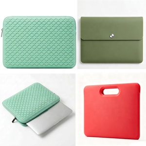 Factory Custom Silicone <b>Laptop</b> Case Sleeve Notebook <b>Cover</b> Bag Protective Shell Manufacturer OEM ODM Molding Shockproof Durable - Product Image 3