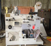 Machine d'impression flexographique semi-automatique à bande étroite ZBRY-420, une couleur, 60 m/min, nouvelle imprimante pour papier et étiquettes