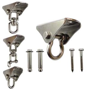 Kait Ayun Baja Anti Karat Model D untuk Kapal Laut 90x40mm, Gantungan Plafon, Gantungan Dinding, Hammock, Perlengkapan Kapal Pesiar - Product Image 4