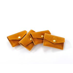 <b>Mini</b> Luxury High Jewelry <b>Bag</b> Velvet Suede Microfiber Packaging <b>Bag</b> 7*5cm Multifunctional Microfiber Travel Roll - Product Image 5