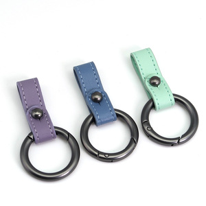 สายคล้องคอ PU แบบถอดได้ หนังนิ่ม สายคล้องสั้นอเนกประสงค์ สำหรับกุญแจ โทรศัพท์ สายคล้องโทรศัพท์ อุปกรณ์เสริมสำหรับโทรศัพท์ กุญแจรถ - Product Image 5