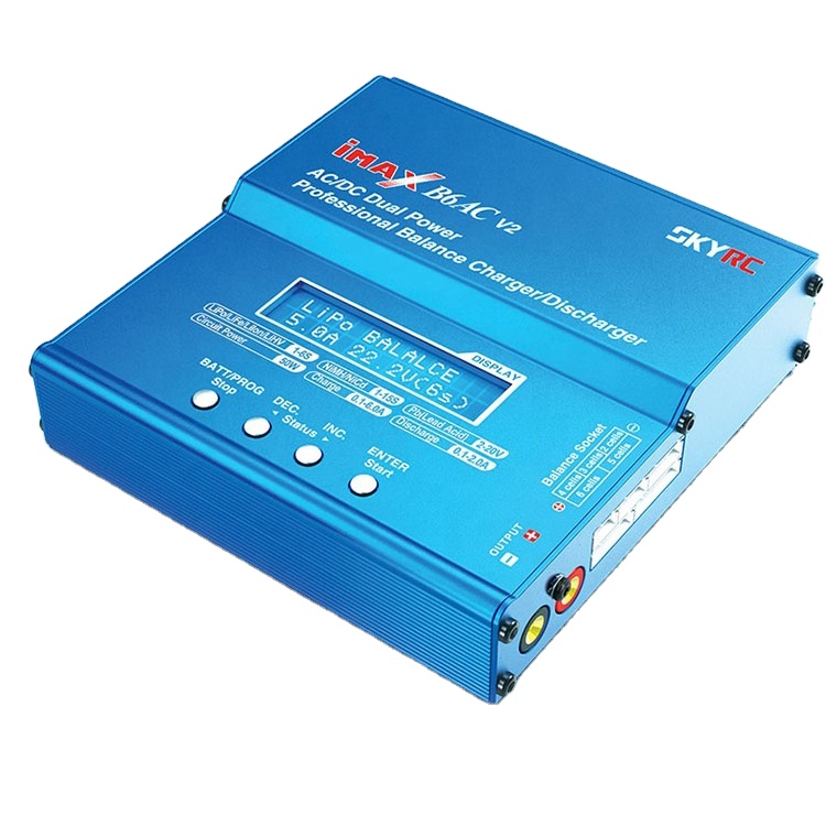 SKYRC iMAX B6AC V2 充電器【正規品】 オリジナルSKYRC iMAX B6ACV2充電器50Wバランス充電器RC放電器用