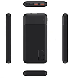 전체 판매 촉진 10000mah 9000mah 공장 직접 가격 10w 전원 은행 2 USB 출력 가족 디자인