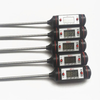BBQ Barbecue Thermomètre WT-1 Sonde Type Thermomètre En Acier Inoxydable pour-50 300 OEM Personnalisable pour Usage Domestique Industriel Alimentaire