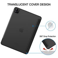 Étuis pour tablettes magnétiques en PU pour iPad Pro Mini pour iPad Air 2 3 4 5 6 7 9ème 10ème 11ème génération Gen A16 étui pour iPad