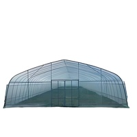 Grande feuille de film plastique pour serre agricole galvanisée à travée unique pour la culture de légumes Couverture de jardin
