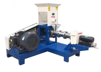 Machine extrudeuse de granulés d'aliments pour poissons BIGWIN à haute productivité, capacité de 2 tonnes/h, fabricant d'aliments flottants pour poissons pour élevages avicoles, neuve, garantie 1 an