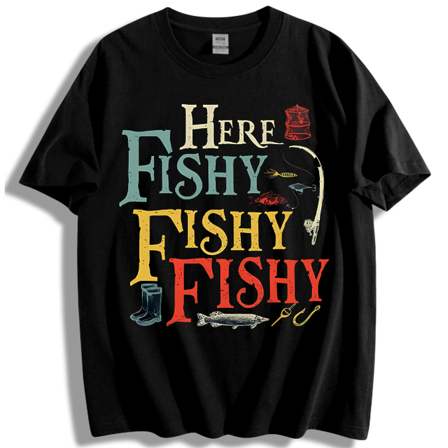 Cotton Graphic Tee Men's 180g Printed Short Sleeve Soft Casual T-shirt