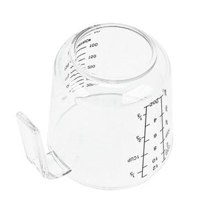 Juego de Tazas Medidoras de Plástico sin BPA con Boquilla, en Varios Tamaños: 5 oz, 10 oz, 20 oz, 32 oz, para Medir Líquidos - Product Image 4