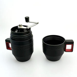 Macinacaffè Manuale in Acciaio Inox Regolabile con Macine in Ceramica e <span class=keywords><strong>Tazza</strong></span> in Plastica, Vendita Calda - Product Image 3