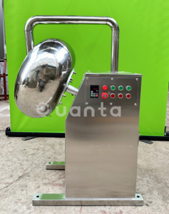 <span class=keywords><strong>M</strong></span>áy Phủ Đậu Phộng/Trống Phủ Mini/Chảo Phủ Sô Cô La - Product Image 5