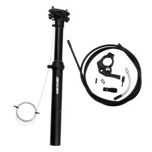 ZOOM-bicicleta eléctrica de montaña DH, <span class=keywords><strong>tija</strong></span> de sillín de suspensión hidráulica <span class=keywords><strong>con</strong></span> control remoto, enrutamiento externo de aleación, 31,6mm - Product Image 1
