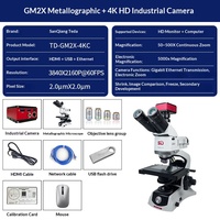 Microscope métallographique trinoculaire de qualité recherche Sanqiang Taida GM2X, 2K/4K, mise au point automatique, grossissement 4000x, capture photo/vidéo
