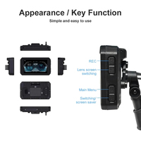 Autoway étanche sans fil Carplay pour moto 5 ''écran tactile Android Auto avec GPS TMPS Anti-shake Night Version Cameras