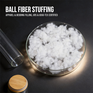 Relleno de Fibra de Silicona Hueca, Relleno de Poliéster 7D Antiaglomerante <span class=keywords><strong>para</strong></span> Almohadas, Venta al Por Mayor - Product Image 1