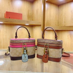 Petit sac carré rétro de style français avec fermeture éclair et motifs géométriques - Sac à main élégant pour femmes.651 - Product Image 6