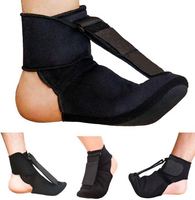 Attelle de nuit en néoprène souple pour pied, chaussettes de soutien pour fasciite plantaire, attelle de compression pour pied tombant, soutien de la cheville unisexe