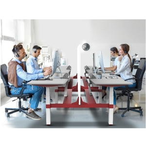 Estructura de Escritorio de Pie Moderna ZGO con 4 Patas y Motores Dobles, Diseño Inteligente para Dormitorio, Doble la Producción, Doble la Diversión - Product Image 6