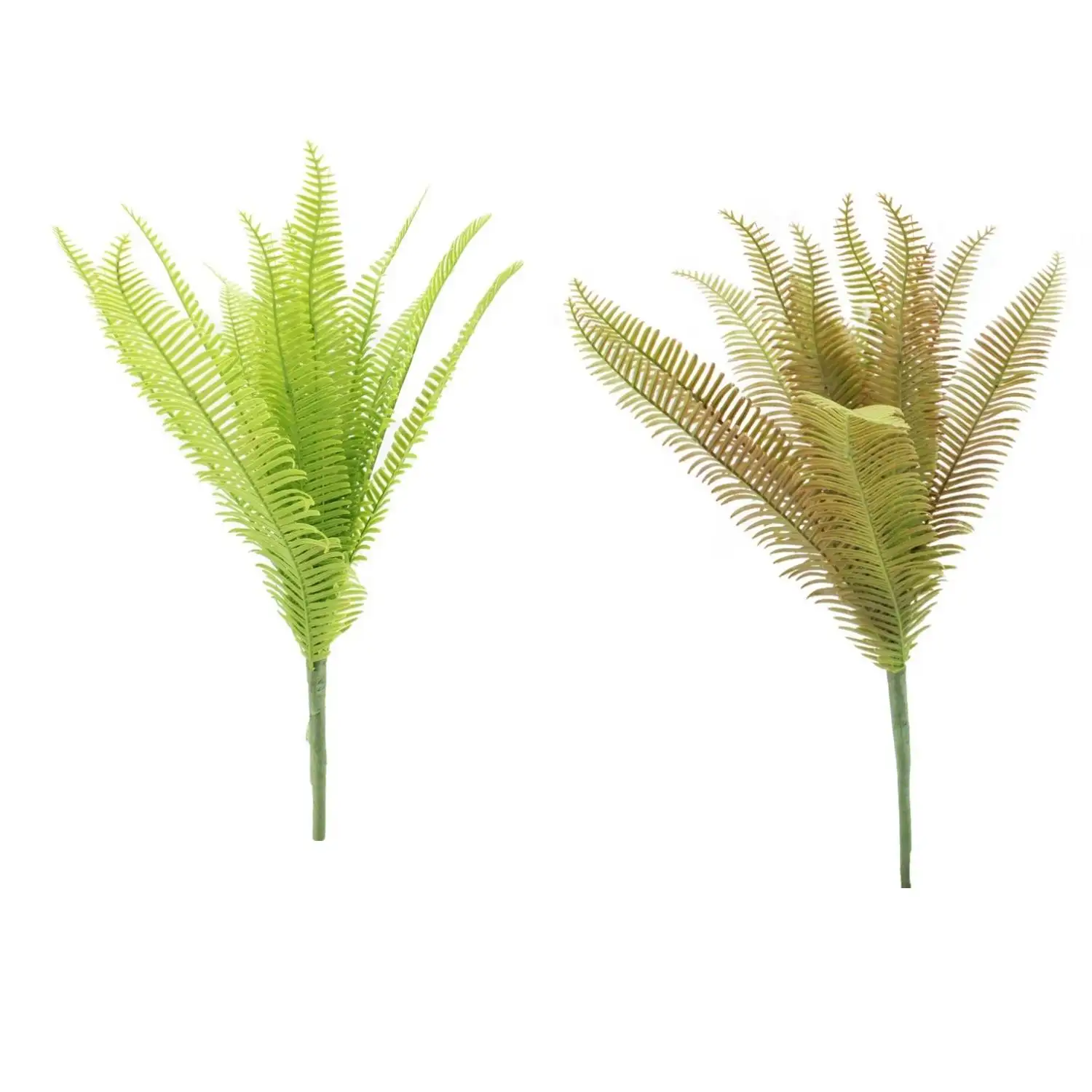 Wholesale Suppliers Home Decor Leaf Artificial Plants Fern Artificial Ferns Plants Fern Bushes for Wall Wedding Decoration