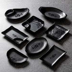 Assiettes en mélamine Xiangyuan, forme irrégulière, durables, pour les collations de fête et les plats froids - Product Image 1