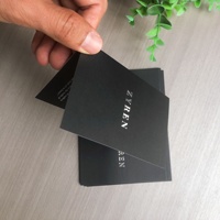 Biglietti da Visita Pieghevoli di Lusso Personalizzati con Lamina Argento, Biglietti di Ringraziamento, Menu Pieghevoli con Logo e Codice QR, Basso MOQ