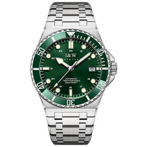OEM Custom Processing Diving <strong>Watch</strong> Luminous Pointer Stainless Steel Automatic <strong>Mechanical</strong> Movement Design 300m <strong>Mechanical</strong> <strong>Watch</strong> - Product Image 1
