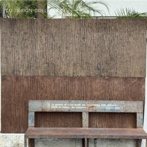 Revêtement flexible 3D léger extérieur grande dalle hôtel moderne extérieur ignifuge villa panneaux muraux carreaux <span class=keywords><strong>de</strong></span> grain <span class=keywords><strong>de</strong></span> bois naturel - Product Image 6