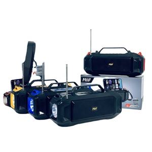 Mf216 partante con פאנל קורנטאס סולארית נגן אודיו נייד רמקול עם לפיד ו fm עבור חיצוני - Product Image 3