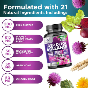 Capsules OEM ODM naturelles de désintoxication du <span class=keywords><strong>foie</strong></span> du chardon-Marie Softgel extrait de pissenlit et de betterave purifiant <span class=keywords><strong>le</strong></span> <span class=keywords><strong>foie</strong></span> - Product Image 3