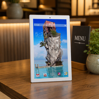 Tablet PC Layar Sentuh Vertikal Bentuk L 10.1/14/15.6 Inci, Layar LCD untuk Restoran, Iklan Pelanggan, Signage Digital