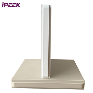IPEEK bloque Dental laboratorio Dental CAD CAM marco dentadura grado médico Dental redondo cuadrado PEEK PAEK en blanco T20mm X 140mm X 150mm - Product Image 3