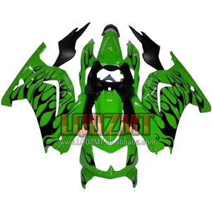 Kit de inyección para <span class=keywords><strong>KAWASAKI</strong></span> <span class=keywords><strong>NINJA</strong></span> ZX <span class=keywords><strong>250</strong></span> <span class=keywords><strong>R</strong></span> 250R ZX250R 08 09 10 11 12 26LQ.20 EX250R 2008 <span class=keywords><strong>2009</strong></span> 2010 2011 2012 Blk llamas Carenado - Product Image 1