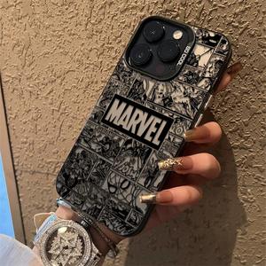 Coque de téléphone à motif de personnage de dessin animé Spider-Man, étui de protection pour iPhone 17 16 15 14 Pro Max Plus 13 12 11 Pro Max XR X - Product Image 1