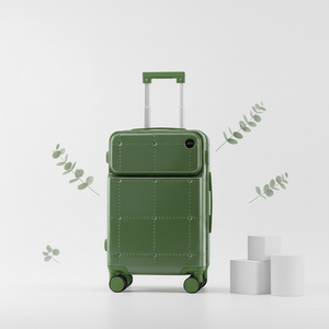 Maleta <span class=keywords><strong>con</strong></span> Apertura Frontal <span class=keywords><strong>para</strong></span> <span class=keywords><strong>Mujer</strong></span> <span class=keywords><strong>con</strong></span> <span class=keywords><strong>Ruedas</strong></span> Universales, Compartimento <span class=keywords><strong>para</strong></span> Portátil, Maleta de Mano - Product Image 1